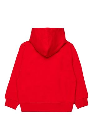 red cotton sweatshirt DIESEL KIDS | J026120GEADK405